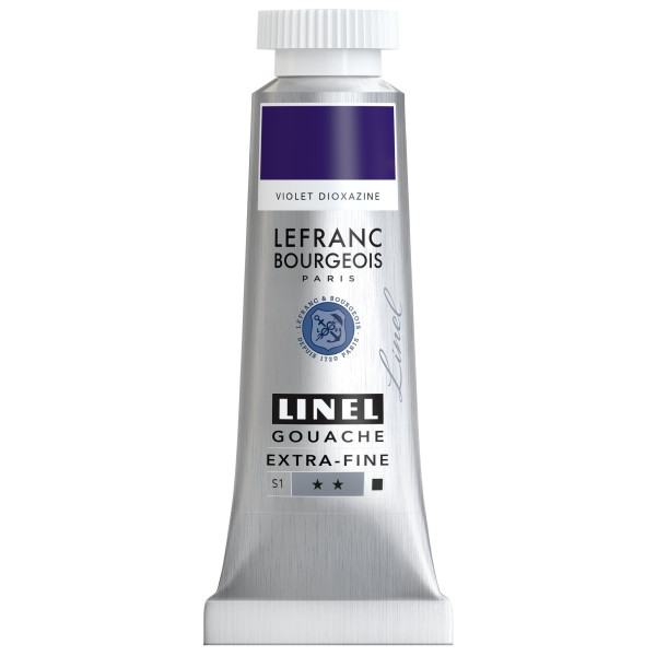 photo-Gouache - Extra-fine - Violet Dioxazine - 473 - Lefranc Bourgeois - Linel - 14ml