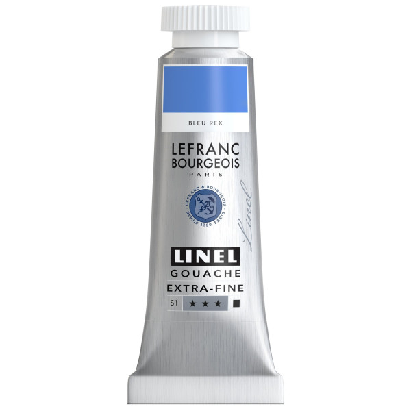 photo-Gouache - Extra-fine - Bleu rex - 67 - Lefranc Bourgeois - Linel - 14ml