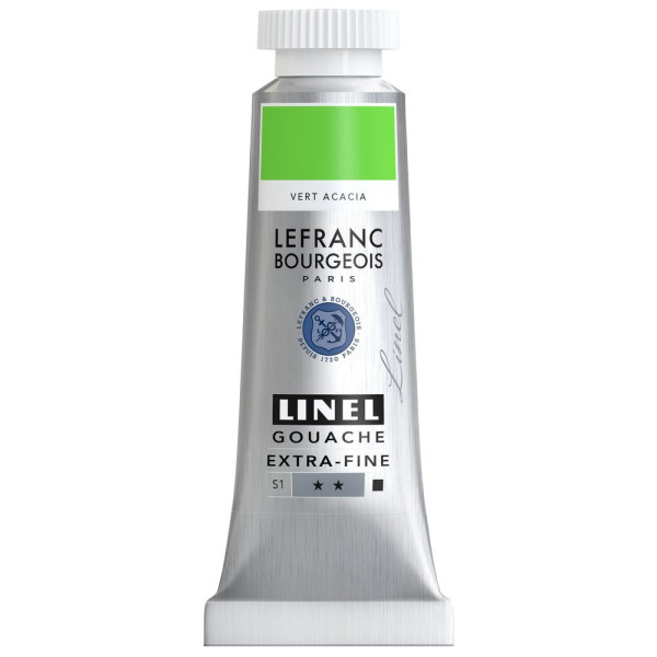 photo-Gouache - Extra-fine - Vert acacia - 502 - Lefranc Bourgeois - Linel - 14ml