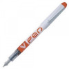 Stylo plume V-Pen effaçable pointe moyenne orange Pilot pas cher