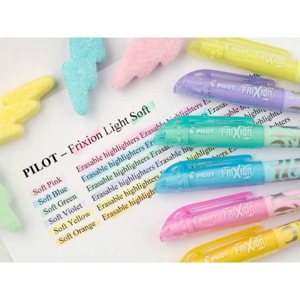 Surligneur FriXion Light Soft pointe moyenne rose Pilot | à seulement 1,99 €