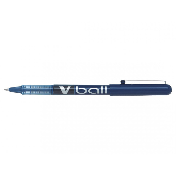Stylo roller V-Ball 05 pointe fine 0,5mm bleu Pilot pas cher