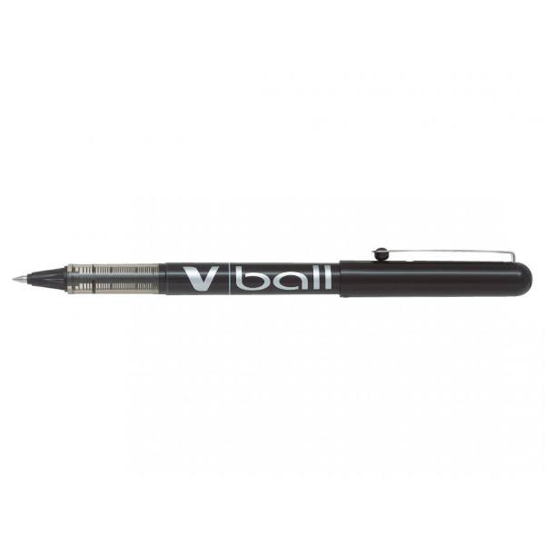 Stylo roller V-Ball 05 pointe fine 0,5mm noir Pilot pas cher