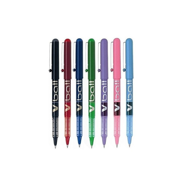 Stylo roller V-Ball 05 pointe fine 0,5mm turquoise Pilot | à seulement 1,99 €