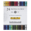 photo-Pastels à l'écu - Boîte de 24 couleurs - Sennelier - Extra tendres - Set découverte