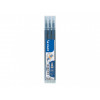 Lot de 3 recharges FriXion pointe moyenne 0,7mm bleu nuit Pilot pas cher