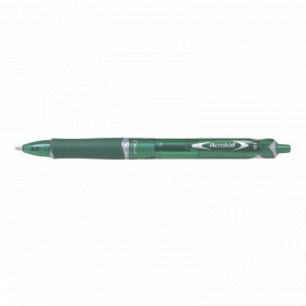 Stylo bille Acroball Begreen pointe moyenne vert Pilot pas cher