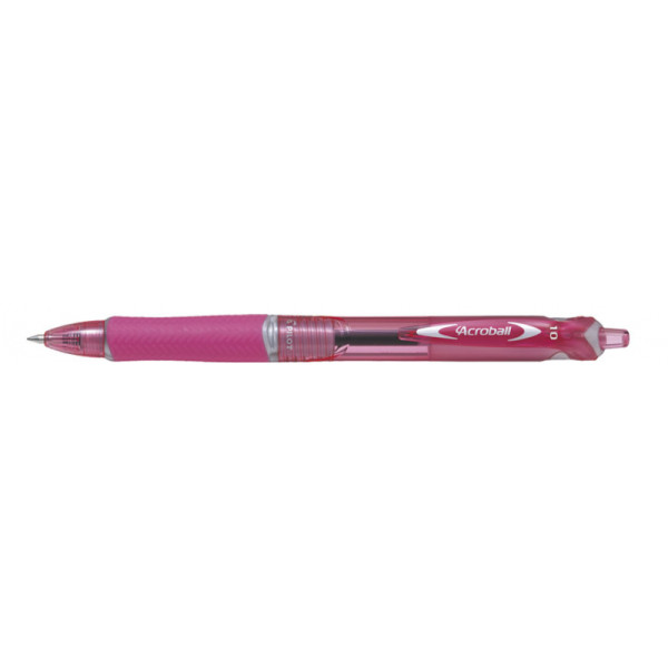 Stylo bille Acroball Begreen pointe moyenne rose Pilot pas cher