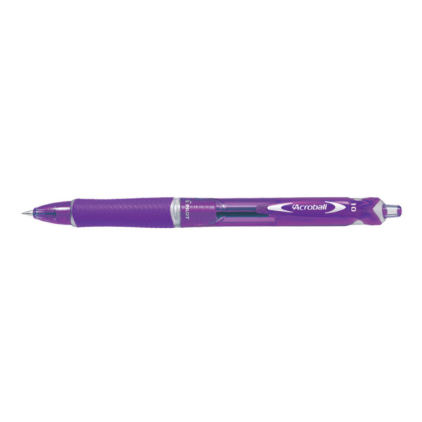 Stylo bille Acroball Begreen pointe moyenne violet Pilot pas cher