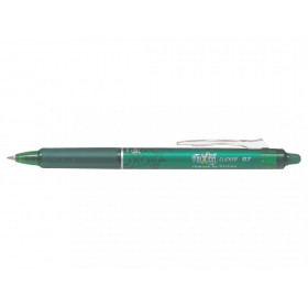 Stylo FriXion Ball Clicker 0.7 pointe moyenne vert Pilot pas cher