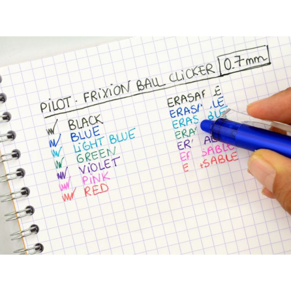 Stylo FriXion Ball Clicker 0.7 pointe moyenne bleu nuit Pilot | à seulement 2,5 €