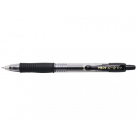 Stylo G-2 roller encre gel pointe moyenne noir Pilot pas cher