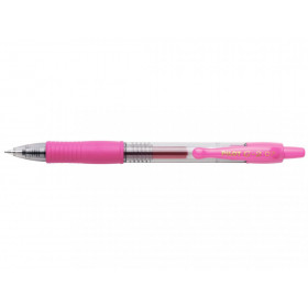 Stylo G-2 roller encre gel pointe moyenne rose Pilot pas cher