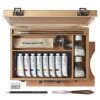 Peinture à l'huile - Coffret bois - 18 pièces - Winsor et Newton - Artist
