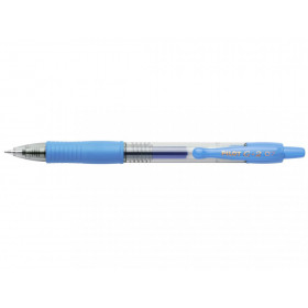 Stylo G-2 roller encre gel pointe moyenne bleu ciel Pilot pas cher