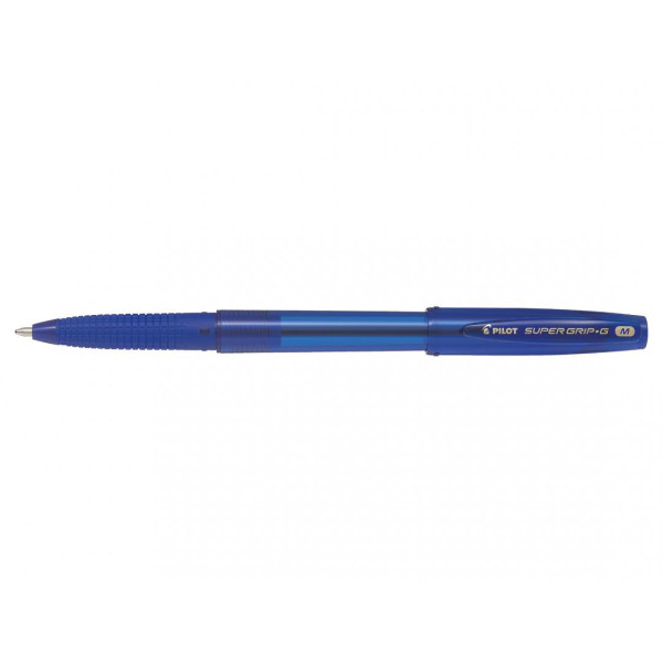 Stylo bille Super Grip G Cap pointe moyenne bleu Pilot pas cher