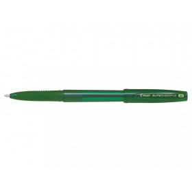 Stylo bille Super Grip G Cap pointe moyenne vert Pilot pas cher
