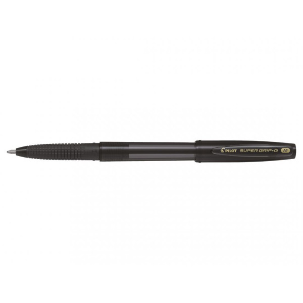 Stylo bille Super Grip G Cap pointe moyenne noir Pilot pas cher