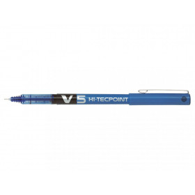 STYLO ROLLER HI-TECPOINT V5 BLEU