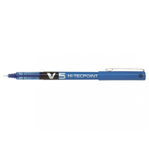 STYLO ROLLER HI-TECPOINT V5 BLEU