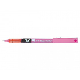 STYLO ROLLER HI-TECPOINT V5 ROSE