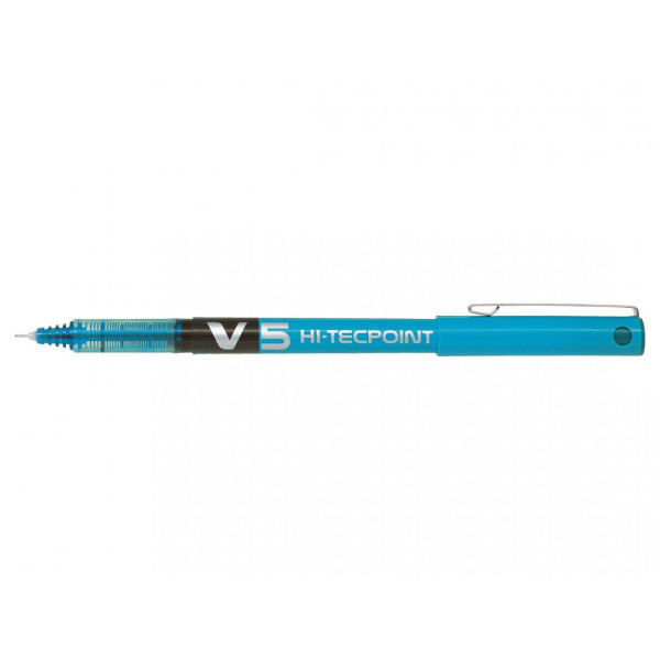STYLO ROLLER HI-TECPOINT V5 TURQUOISE