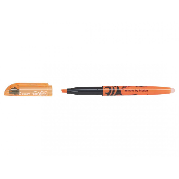 Surligneur effaçable FriXion Light pointe moyenne orange Pilot pas cher