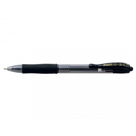 STYLO ROLLER G-2 PILOT POINTE LARGE NOIR