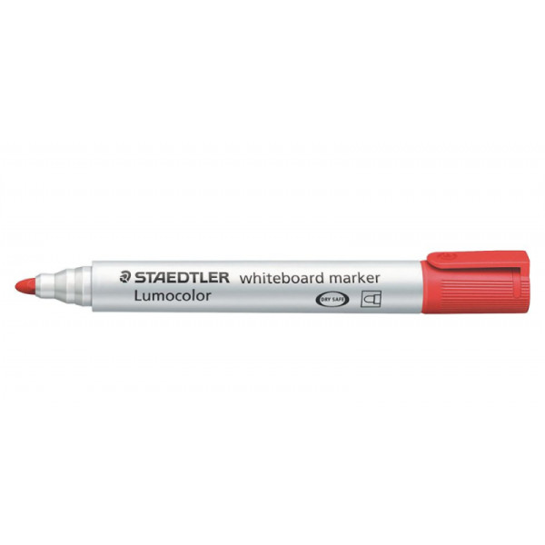 MARQUEUR LUMOCOLOR 351 STAEDTLER POINTE OGIVE ROUGE