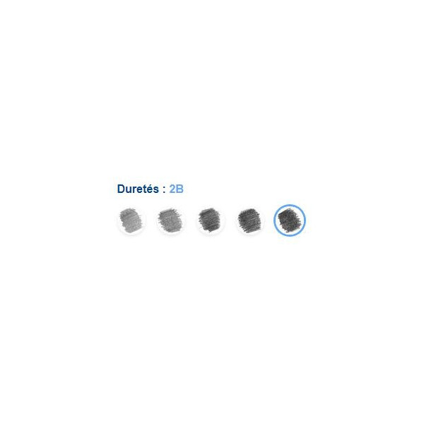 Crayon graphite Noris 120 mine 2B Staedtler | Artmania