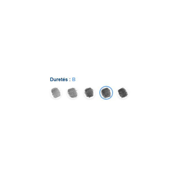 Crayon graphite Noris 120 mine B Staedtler | Artmania