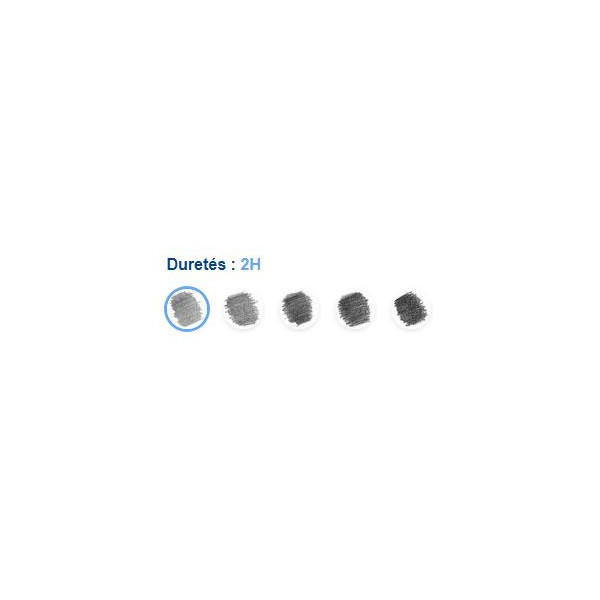 Crayon graphite Noris 120 mine 2H Staedtler | Artmania
