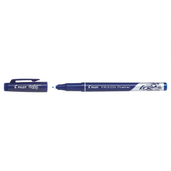 Feutre FriXion Fineliner pointe fine bleu Pilot pas cher