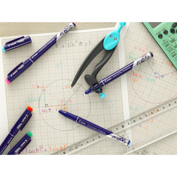 Acheter Feutre FriXion Fineliner pointe fine bleu Pilot