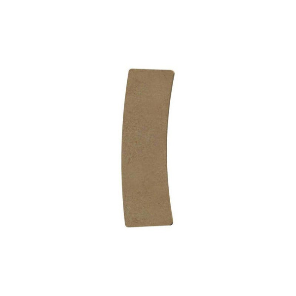 Lettre en bois - I - A décorer - 8 cm de hauteur - Loisirs créatifs