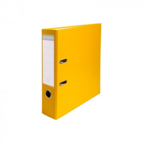 Classeur à levier dos 80mm jaune Exacompta pas cher