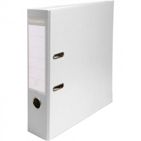 CLASSEUR A LEVIER D80 EXACOMPTA BLANC