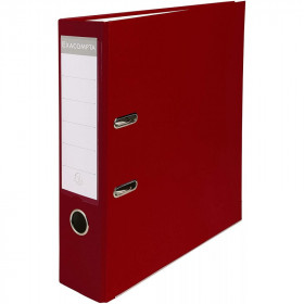 CLASSEUR A LEVIER D80 EXACOMPTA BORDEAUX