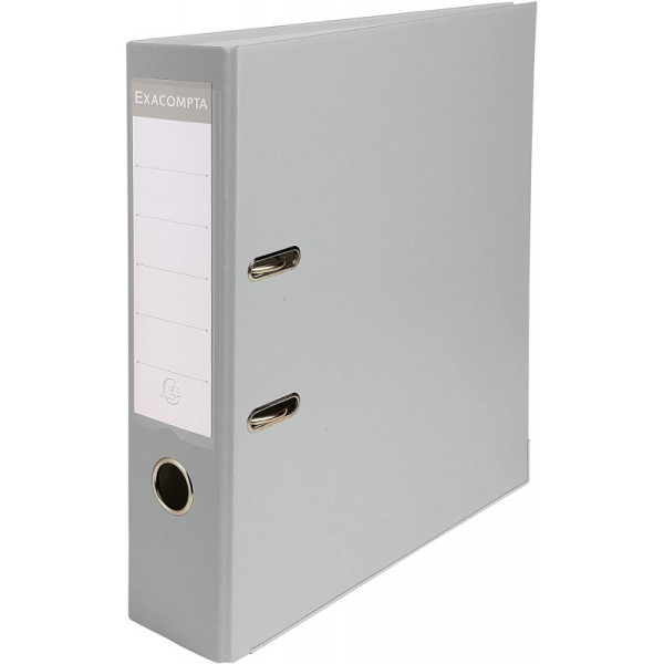 CLASSEUR A LEVIER D80 EXACOMPTA GRIS