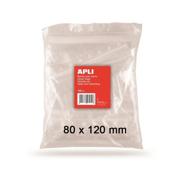 SACHETS 80x120MM APLI AGIPA