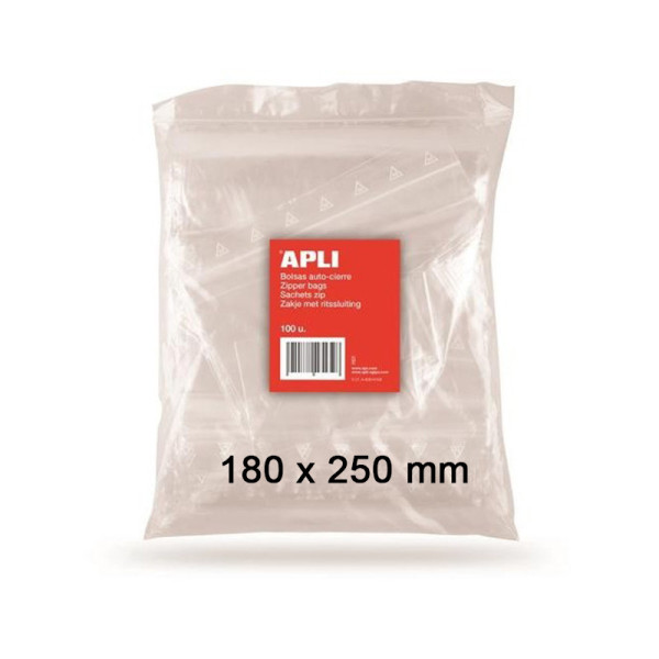 SACHETS 180X250MM APLI AGIPA