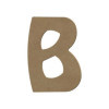 photo - Lettre en bois - B - A décorer - 15 cm de hauteur - Loisirs créatifs
