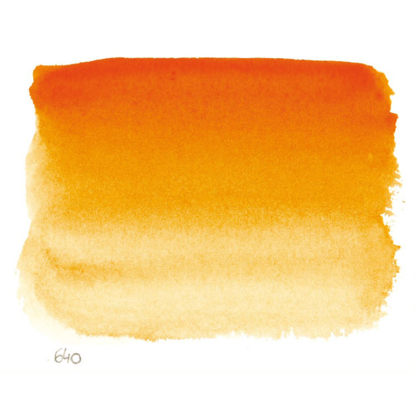 Aquarelle Extra-Fine 1/2 Godet Orange de Saturne Sennelier | Artmania