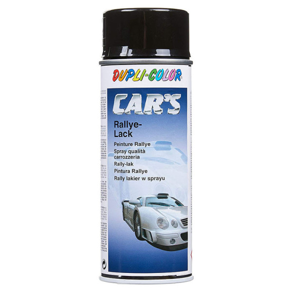photo-Bombe peinture rallye noir brillant - 400 ml - Dupli-Color