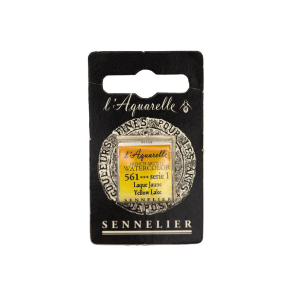 Aquarelle Extra-Fine 1/2 Godet Laque Jaune Sennelier pas cher