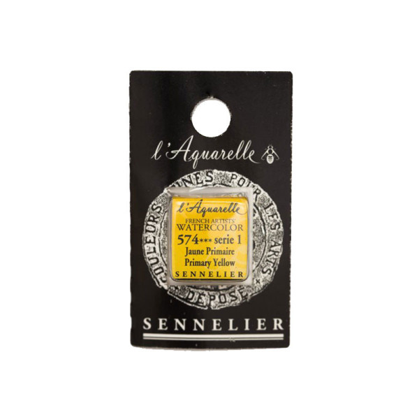Aquarelle Extra-Fine 1/2 Godet Jaune Primaire Sennelier pas cher