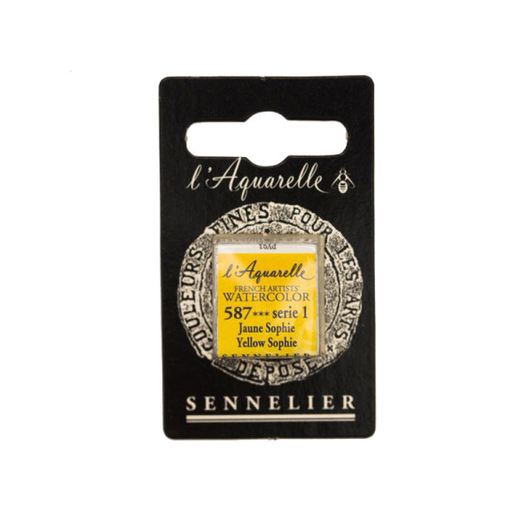Aquarelle Extra-Fine 1/2 Godet Jaune Sophie Sennelier pas cher