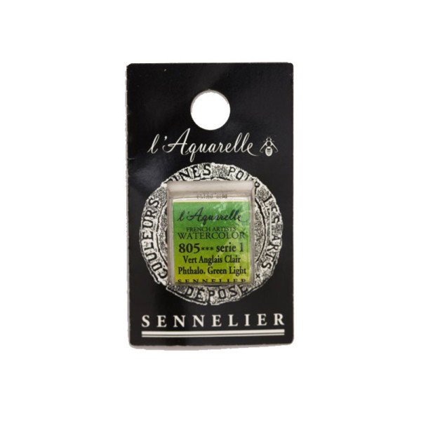 Aquarelle Extra-Fine 1/2 Godet Vert Anglais Sennelier pas cher