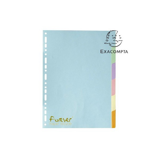 Intercalaires - 6 Positions - Exacompta