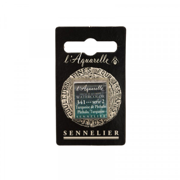 Aquarelle Extra-Fine 1/2 Godet Turquoise de Phtalo Sennelier pas cher